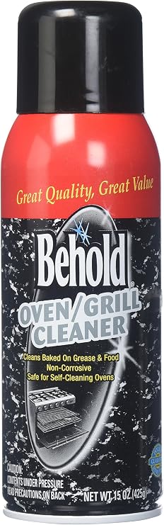 Endust Behold Oven and Grill Cleaner, Black Red, 15 Ounce