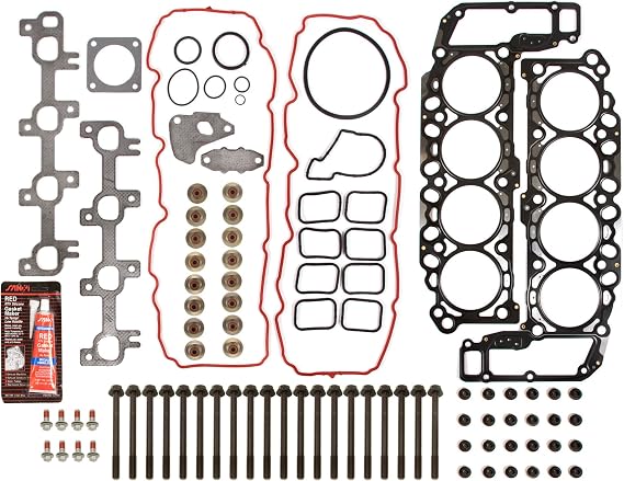 Evergreen HSHB8-30401 Cylinder Head Gasket Set Head Bolt