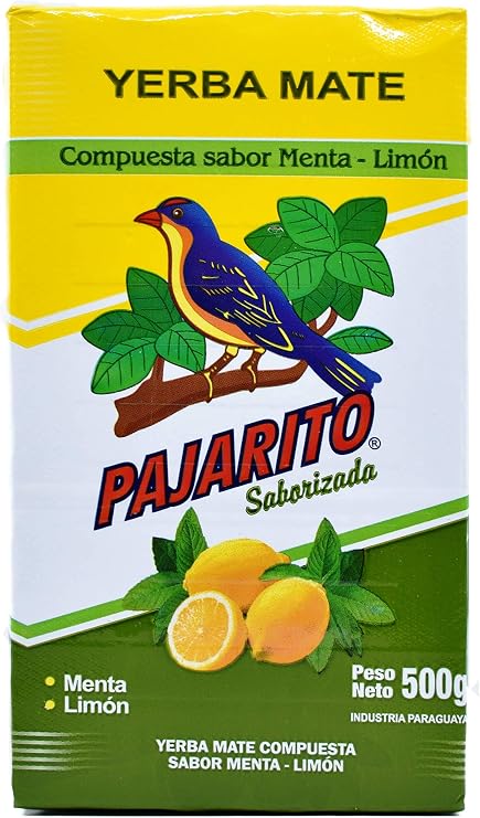 Yerba Mate Pajarito Mint/Lemon 500g