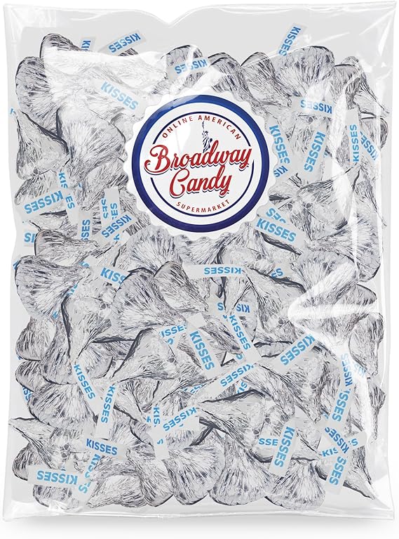 Chocolate Bulk Bags (1kg, Silver)