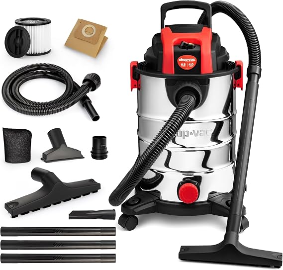 Shop-Vac 6.5 Gallon 4.0 Peak HP Wet/Dry Vacuum with Blower Function