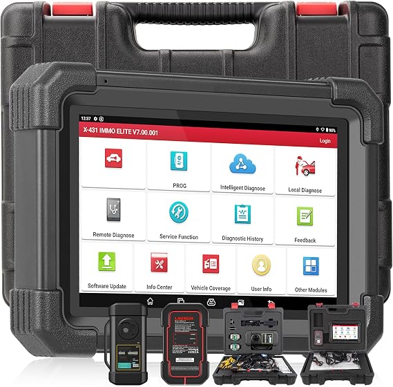 Launch X431 Elite with X-PROG3, Bidirectional OBD2 Scanner, 38 Services