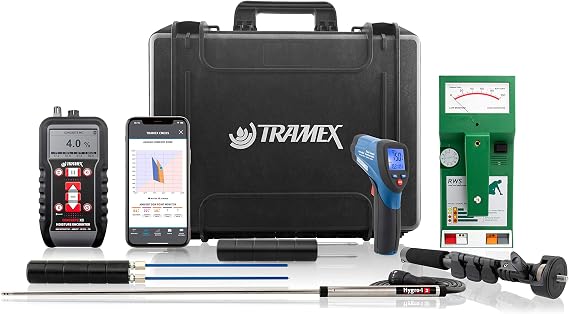 Tramex Roofing Inspector Kit RIK, Infrared Surface Thermometer