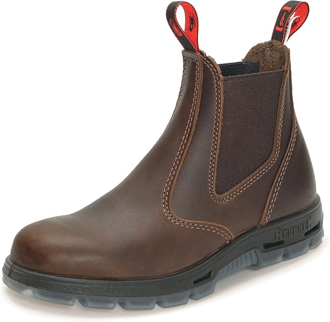 Redback UBJK Chelsea Boots Jarrah Brown from Australia UK 8.5
