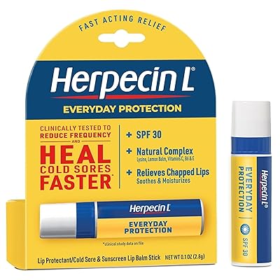 Herpecin L Lip Protectant SPF 30 0.10 oz Pack of 4