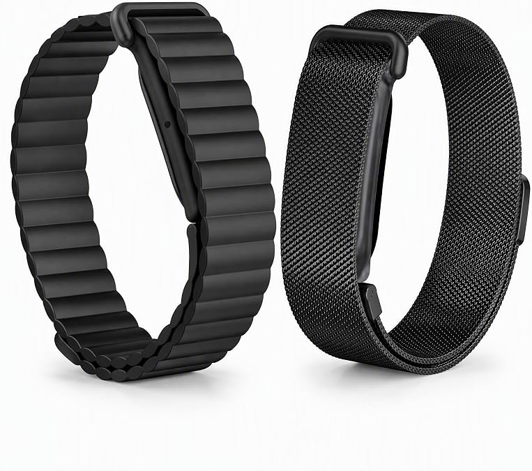 Magnetic Silicone Mesh Bands Compatible for Google Fitbit Air Active Band