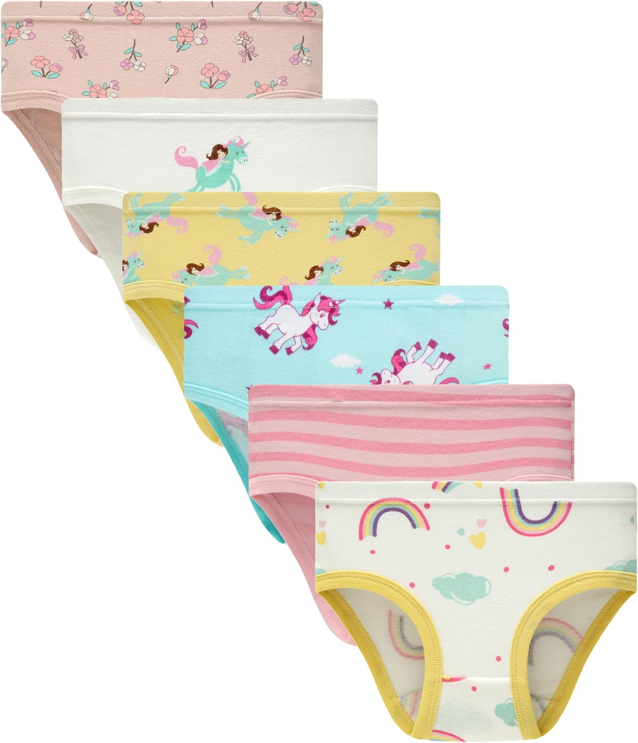 Boboking Soft Cotton Underwear Toddler GirlsBriefs Soft Undies