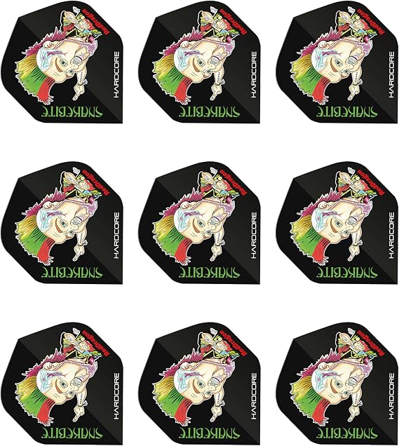 RED DRAGON Peter Wright Snakebite Dart Flights Checkout Card