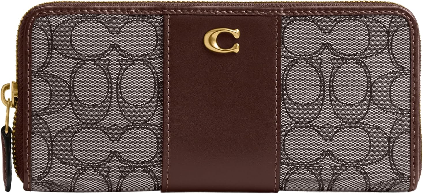 Coach womens Slim Accordion Zip