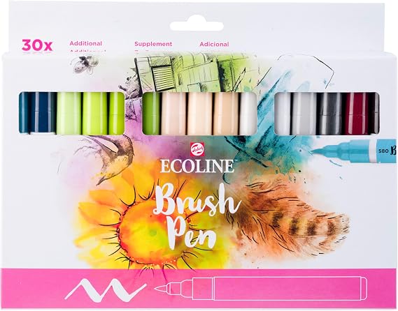 Ecoline Brushpen 30 Addit.Cb