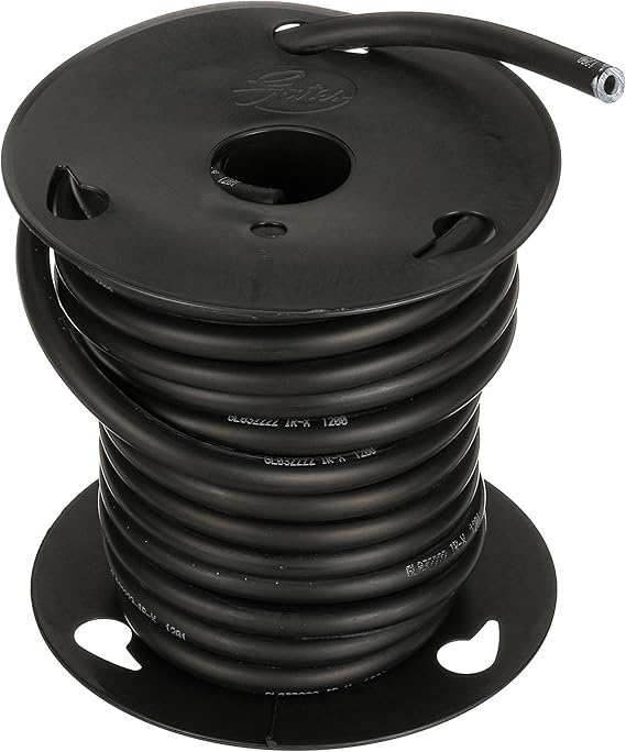 Gates 27042 Windshield Washer/Vacuum Hose-50' Length, Inner Diameter 5/32"
