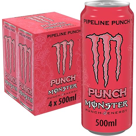 Monster Pipeline Punch Energy Drink 4 x 500 ml