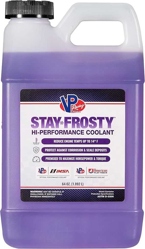 VP Racing Fuels 2087 Stay Frosty Hi-Performance Coolant, 64 Ounces (1 Pack)