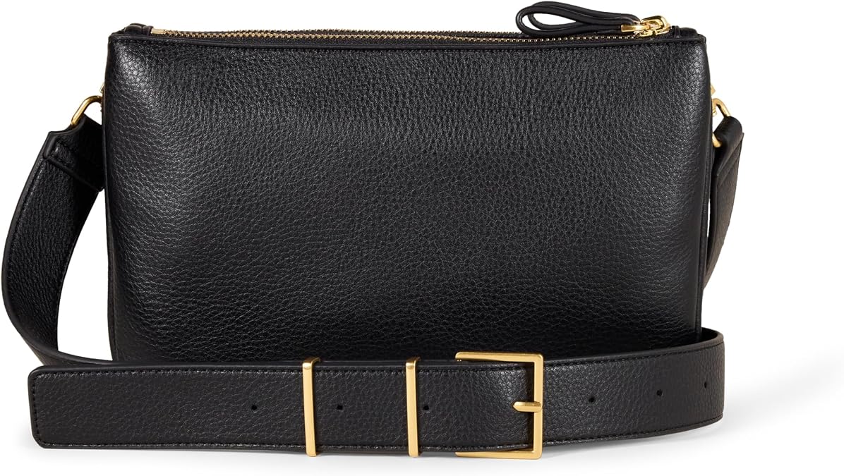 Amazon Essentials Women's Minimal Crossbody Bag with Adjustable Removable Strap
