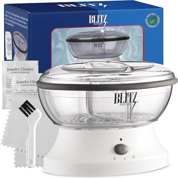 Blitz Ultra Jewelry Cleaning Machine White