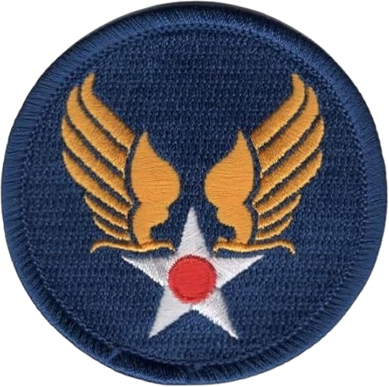 Popular Patch Army Air Forces WWII Novelty Patch - Embroidered Collectable Patch Honoring WWII Aviation Heroes