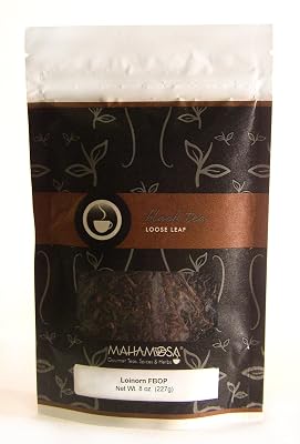 Mahamosa Sri Lanka Black Tea Loose Leaf Looseleaf- Loinorn FBOP 8 oz, Single Estate Loose Ceylon Black Tea