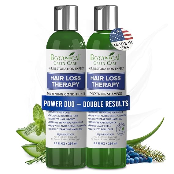 Hair Growth Shampoo + Conditioner Set Thickening Duo, SulfateFree