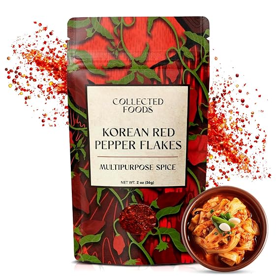 Premium Gochugaru Sun-Dried Red Pepper Flakes for Kimchi, Gochujang, Korean BBQ & Everyday Cooking | Small-Batch, NYC Hand-Blended, Non-GMO, Gluten-Free (2 oz)