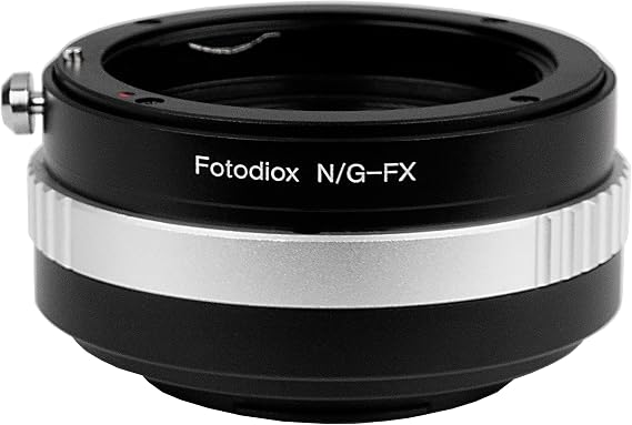 Fotodiox Adapter - Nikkor F Mount G-Type to Fuji X-Mount Compatible Lens