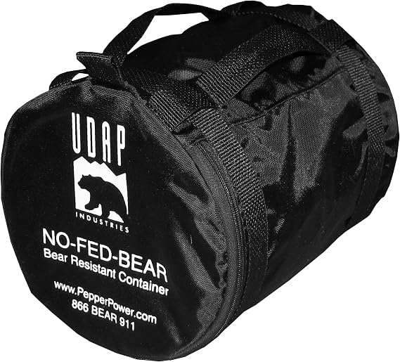 UDAP NO-FED-BEAR Bear Resistant Canister Carrying Case Only, BCC