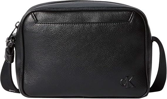 Calvin Klein Erkek El Çantası, Black/White Webbing, Tek Beden