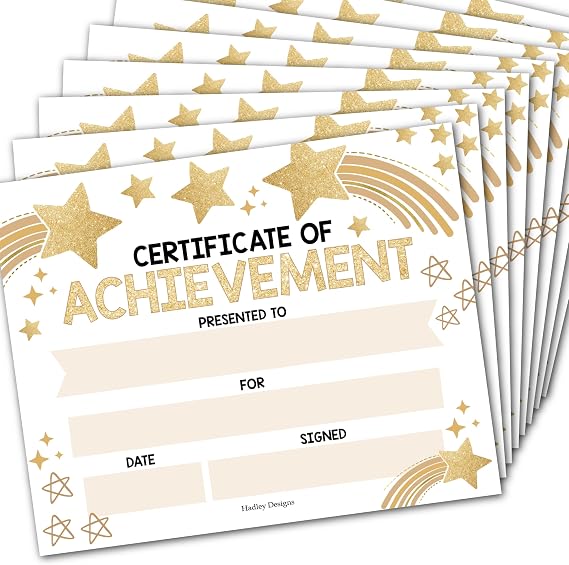 25 Classroom Award Certificates for Students Certificate Awards for Kids