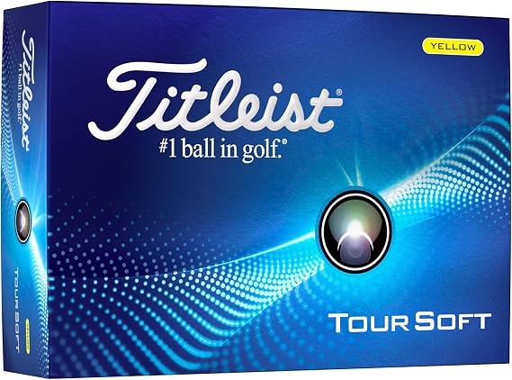 Titleist Tour Soft Golf Ball, Pack of 12, PRIOR GENERATION