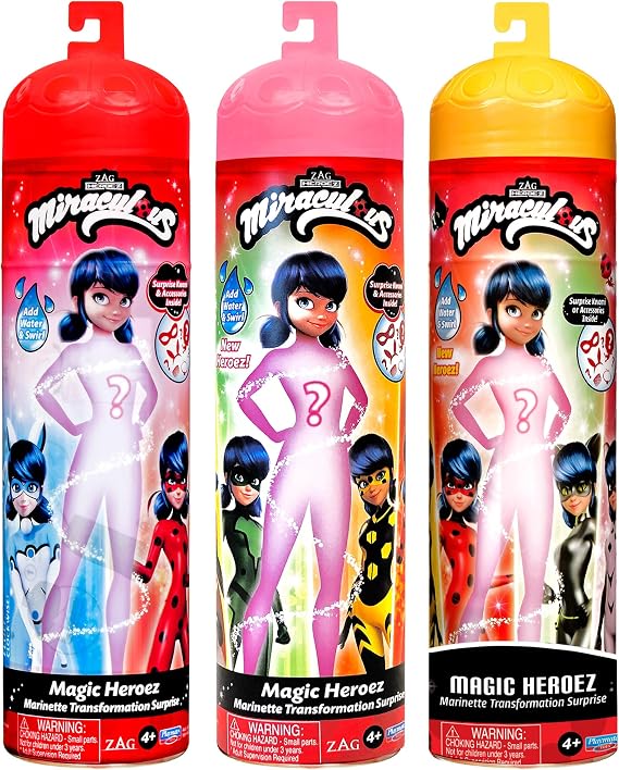 Miraculous: Ladybird and Black Cat Time to Transform Marinette Doll