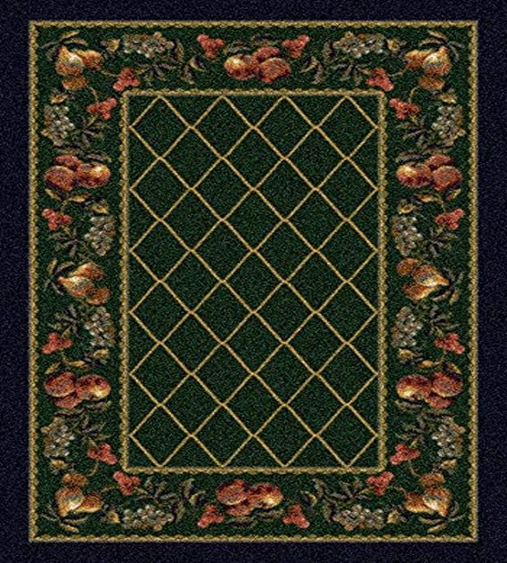 Milliken Signature Collection Fruit Medley Runner Area Rug, 2'1" x 7'8", Sapphire
