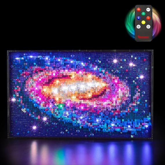 BRIKSMAX Light Kit Compatible with LEGO Art The Milky Way Galaxy 31212
