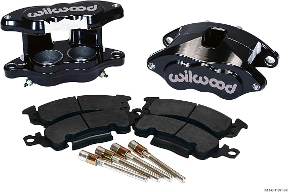 Gates Wilwood 140-11291-BK Black Powder Coated Front Caliper Kit