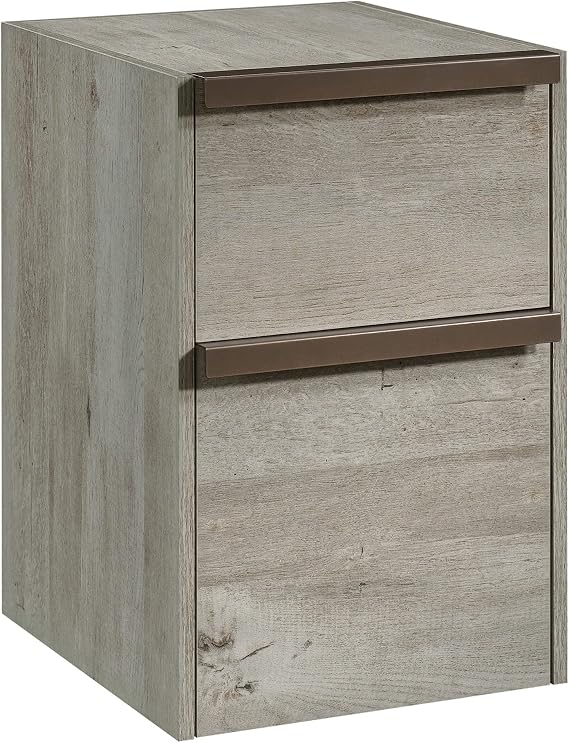 Sauder Manhattan Gate 18" D Vertical 2-Drawer Mobile File Cabinet, Mystic Oak