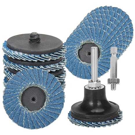 SI FANG 2 inch Zirconia Flap Disc 10Pack 80 Grit Die Grinder Sanding Discs