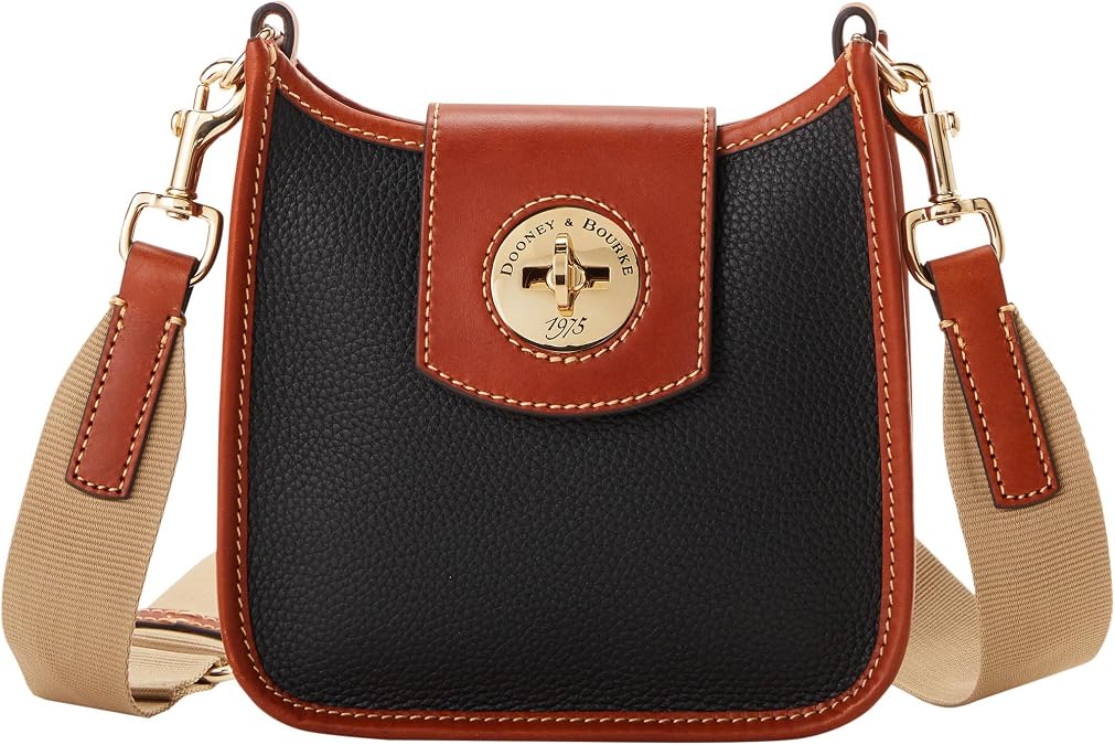 Dooney & Bourke Handbag, Pebble Turnlock Messenger 20