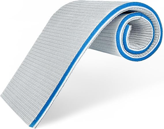 Customizable Aquarium Filter Media Pad | Custom-cut blue filter media: fits any filter, high permeability, removes debris fast, keeping aquarium water clear