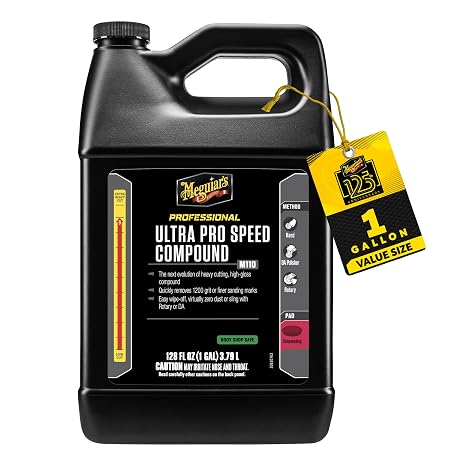 Meguiar's Professional M110 Ultra Pro Speed Compound, 1gal