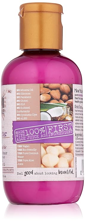 Maui Moisture Heal & Hydrate + Shea Butter Shampoo to Repair & Deeply Moisturize Tight Curly Hair with Coconut & Macademia Oils, Vegan, Silicone-, Paraben- & Sulfate-Free, 33 fl oz