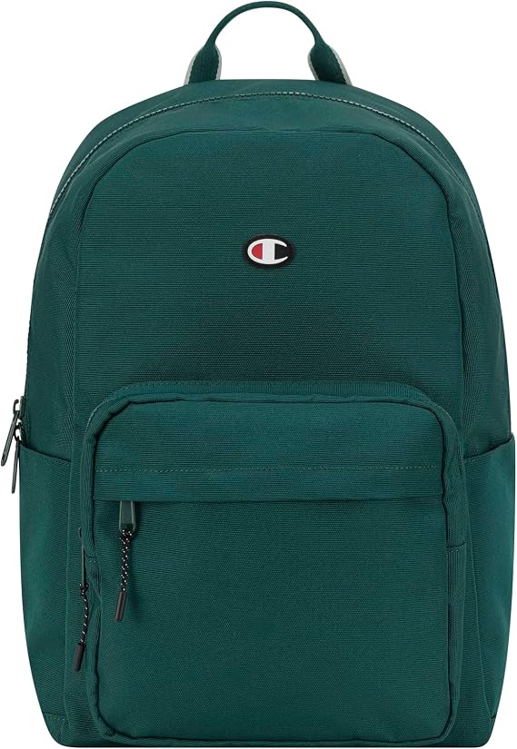 Champion Level Laptop Backpack with Padded Adjustable Straps, Water Bottle Pocket for Work, Travel, Daily Use, Emerald Allure, One Size