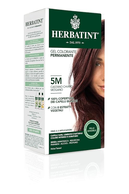 HERBATINT 5M Light Mahogany Chesnut Hair Color, 4 FZ