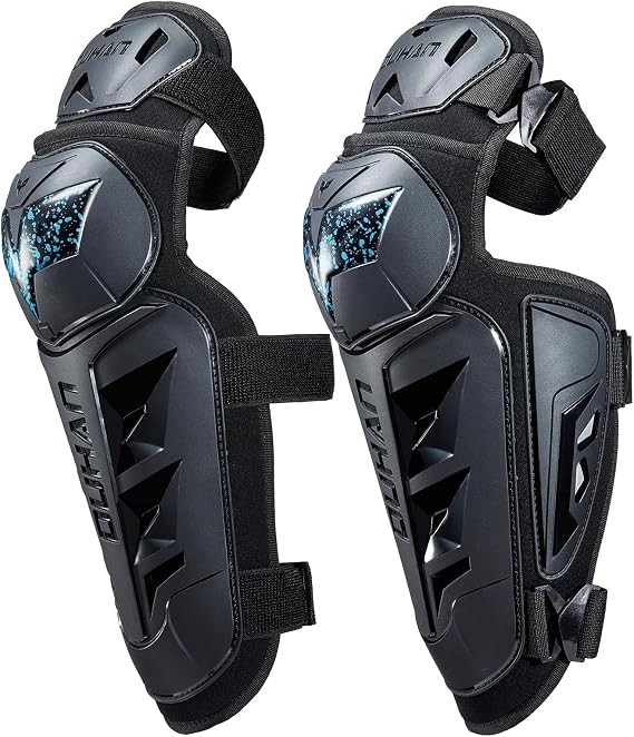 Motorcycle Shin Guards 4Pcs Elbow Guard and Knee Pads Adjustable Anti-Slip Motorcycle Protective Gear for Men and Women
