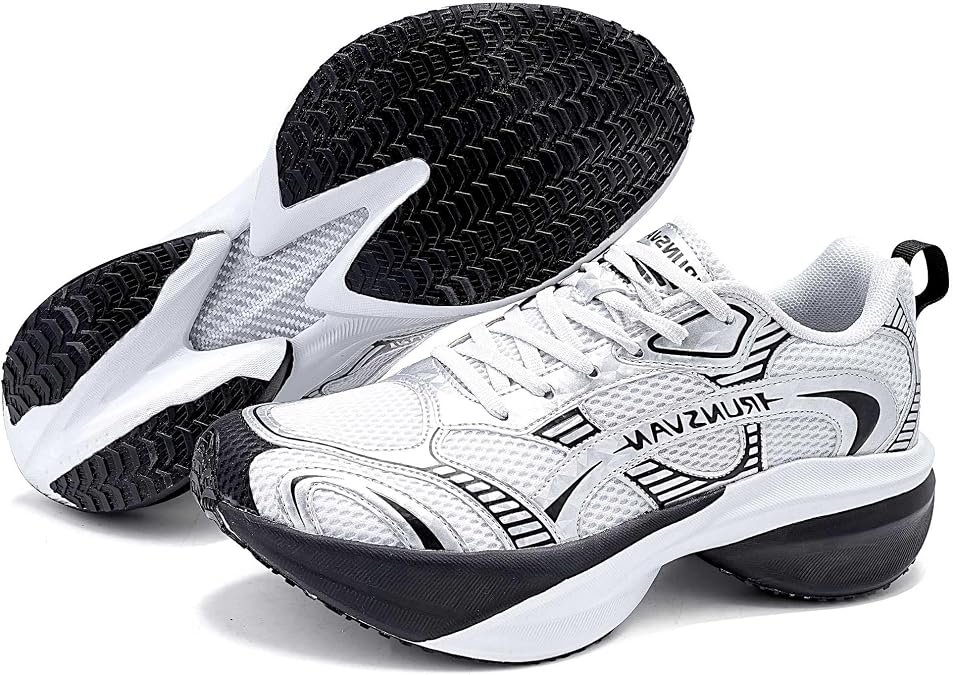Carbon Plate Running Shoes, Lightweight Cushioned Shoes Men Women