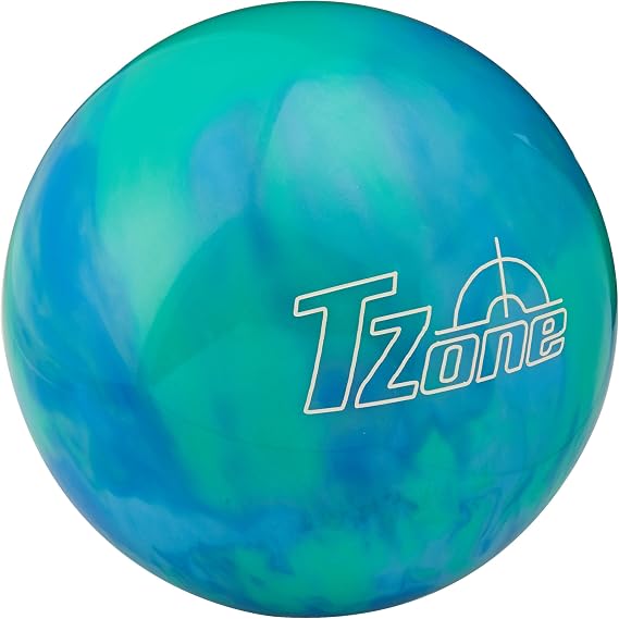 Brunswick TZone Caribbean Bowling Ball - Blue, 10s lb