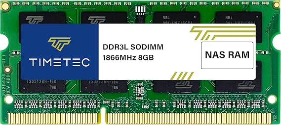 Timetec 8GB DDR3L / DDR31866MHz PC3L-14900 / PC3-14900 Non-ECC Unbuffered 1.35V / 1.5V CL13 2Rx8 Dual Rank 204 Pin SODIMM Laptop Notebook PC Computer Memory RAM Module Upgrade (8GB)