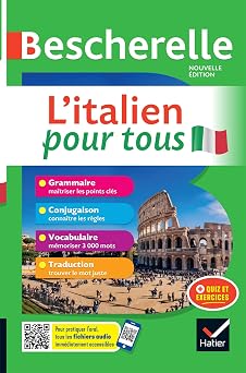 Bescherelle - L'italien pour tous: tout-en-un (grammaire, conjugaison, vocabulaire) Paperback June 15, 2022