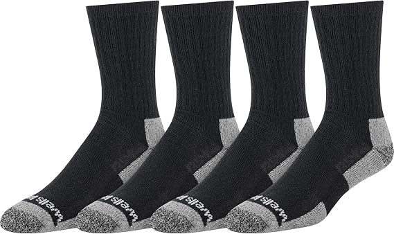 Wells Lamont Mens Multipack Cushioned Work Socks Crew or Ankle Length
