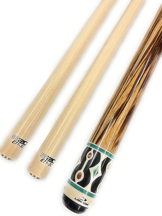 Longoni Carom Cue Infinity N.Y. with S20 E71 Shafts to Play 3 Cushion Billiards.