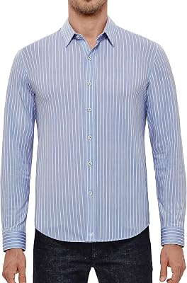 Buttercloth Elaborate Dash in ICY CottonTM Blue XL Slim