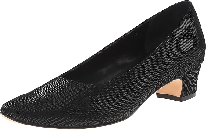 VANELi Womens Astyr Pointed Toe Block Pumps Dress Casual Low Heel 1-2" - Gold