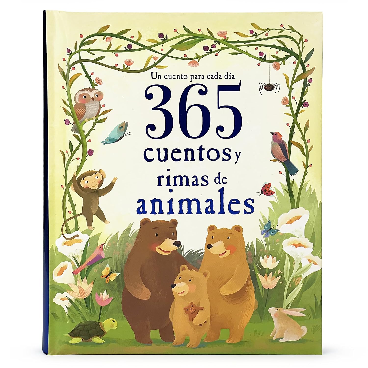 365 cuentos y rimas de animales Childrens Spanish Language Padded Storybook Treasury Spanish Edition Hardcover – August 3, 2021